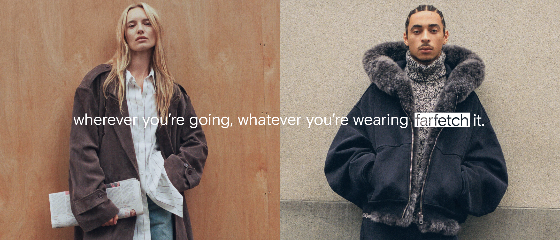 FARFETCH showcases Fall/Winter 2025 Campaign Slider